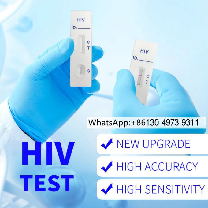 At Home HIV HCV Combo Rapid Test Kit ISO13485 Certificated