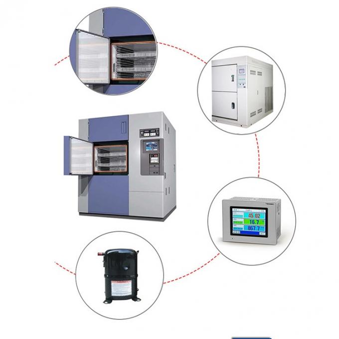 SUS304 Temperature Testing Equipment  LCD​ Controlled Humidity Chamber  220V 0