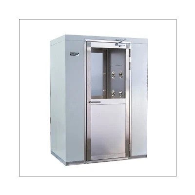 Automatic Push Door Stainless Steel Air Shower With Air Interlocking System