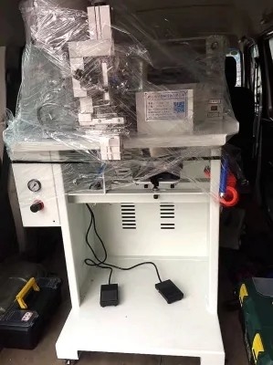 Easy Operate Pearl Setting Machine , Manual Pearl Attaching Machine