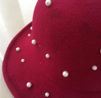 30W Polyester Knitted Fabric Automatic Pearl Setting Machine For Belt Home Textile