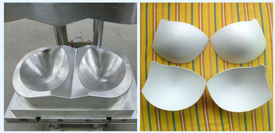 Automatic Bra Cup Molding Machine , CE Bra Pad Molding Machine