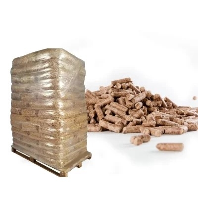 Briquette Shape Pine Fir Wood Pellets 6mm Class A1 / A2 Bsl Approved
