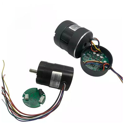 12v 24v 36v 48v Brushless DC Planetary Gear Motor Bevel Gear Low Noise 57MM