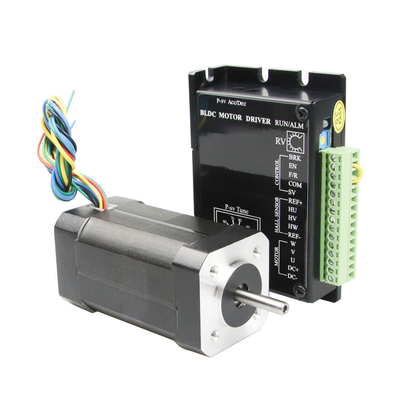24v 77.5W 42mm Square 3 Phase BLDC Brushless Gear Motor 4000rpm