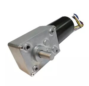 Low Noise Biaxial Worm Brushless Gear Motor Voltage DC12V