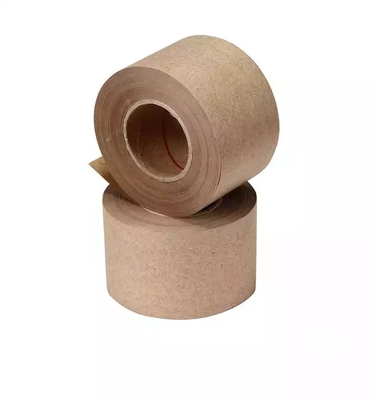 Printed Brown Hydroreactive Kraft Paper Tape , Biodegradable Sealing Packing Tape