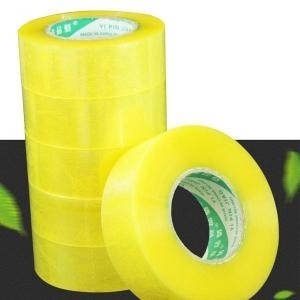 Custom Transparent Bopp Tape Adhesive Roll , High Temperature Masking Tape OEM