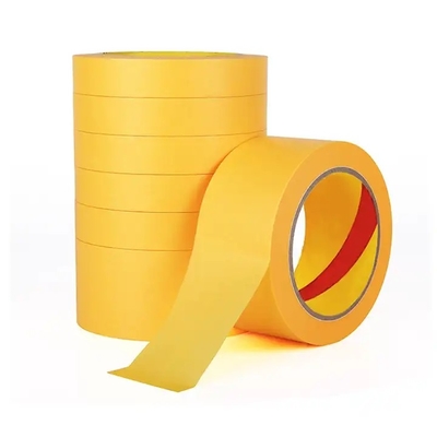 Industrial Grade Masking Kraft Paper Gummed Tape Gold Spray Paint Protection Beauty