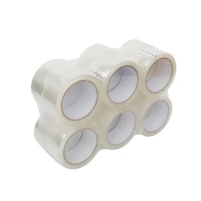 Clear / Brown / Color Good Tack Customizable Box Packing Tape BOPP High Viscose