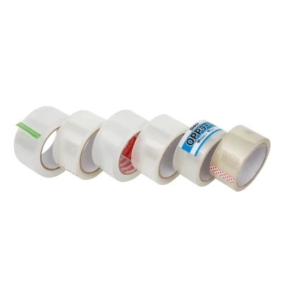Clear / Brown / Color Good Tack Customizable Box Packing Tape BOPP High Viscose