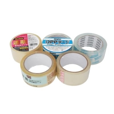 Clear / Brown / Color Good Tack Customizable Box Packing Tape BOPP High Viscose