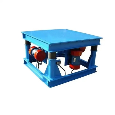 Concrete Shaking / Paver Shaking Table , 380v Mold Vibrator Platform