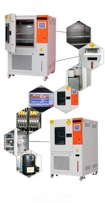 Stainless Steel SUS 304# Small Temperature Chamber Touch Display Screen