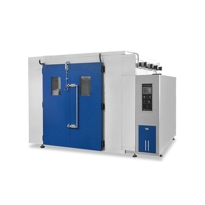 OEM SUS304 Walk In Test Chamber Programmable With 7″ LCD Touch Panel