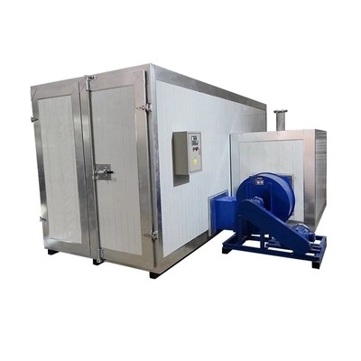 Industrial Tunnel Conveyor Belt Dryer Food Dewatering Machine Fish Drying Oven