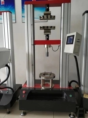 Geosynthetics Wide Tensile Testing Machine Intelligent Touch Interface