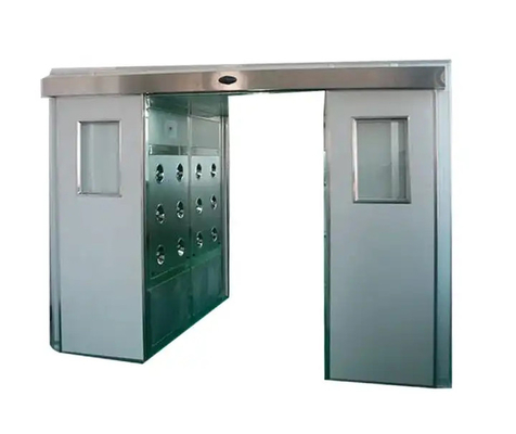 Electronic Interlocking Automatic Translation Door Cargo Air Shower Channel