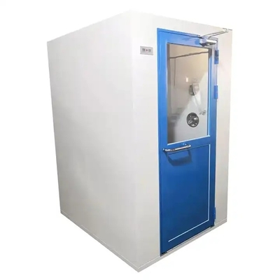 Clean Entrance Of Dust Free Workshop Clean Air Shower With Automatic Door