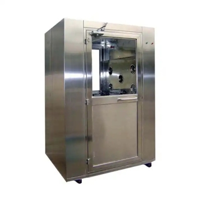Clean Entrance Of Dust Free Workshop Clean Air Shower With Automatic Door