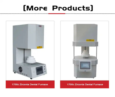 Laboratory Dental Denture Sintering Furnace Intelligent Temperature Control 1300℃