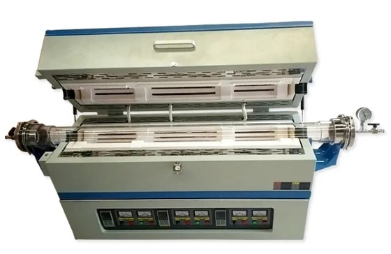 1200℃ High Temperature Three Temperature Zone Tube Furnace Can Be Customized