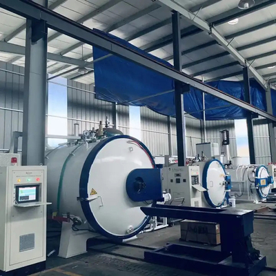 Carbide Heating Vacuum Hot Pressing Sintering Furnace 300 Tons
