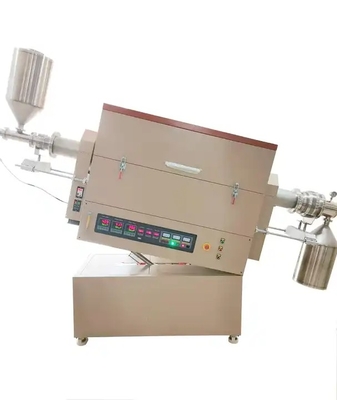 CE Certified 1200℃ High Temperature Rotary Tube Furnace Can Be Tilted At Any Angle