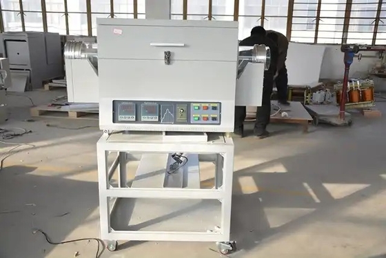 Rotary Tube Furnace At 1400℃ Is Used For Metallurgical Test Of Activated Carbon