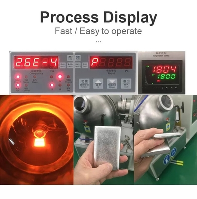 2200°C High Vacuum Induction Melting Machine Vacuum Melting Furnace CE