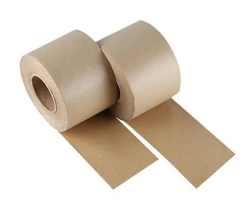 Brown Water Activated Kraft Paper Tape Can Be Customized And Anti Static
