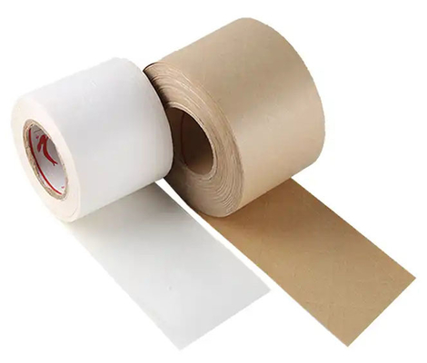 Brown Water Activated Kraft Paper Tape Can Be Customized And Anti Static
