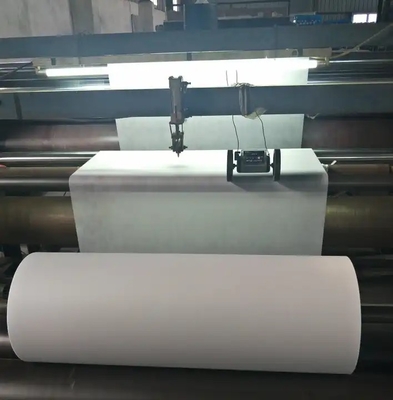 White Preferred Flame Retardant Needle Cotton , Hot Air Fire Retardant Cotton