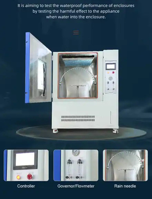 Rain Test Chamber For Simulating Rainfall Experiment In Meteorology Industry