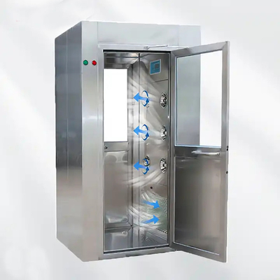 Induction Type Automatic Sliding Door Air Shower For Pharmaceutical Factories