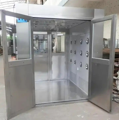 Induction Type Automatic Sliding Door Air Shower For Pharmaceutical Factories