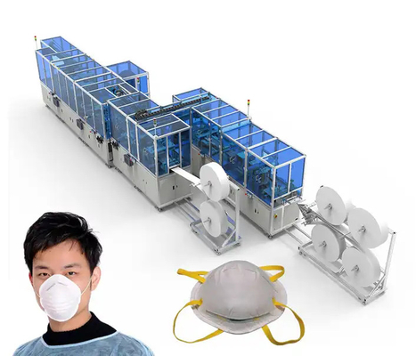 Fully Automatic Kn95 Disposable Mask Production Line For Sale