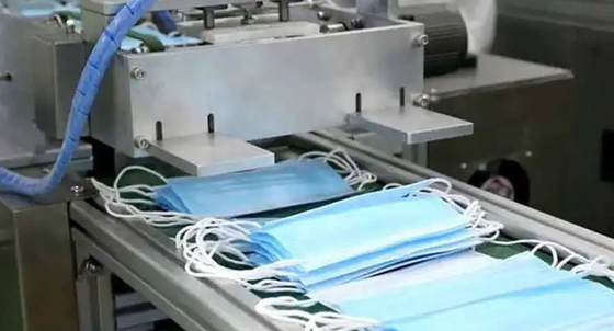 CE Certified Automatic Disposable 3-Layer Mask Machine 100 Pcs/Min