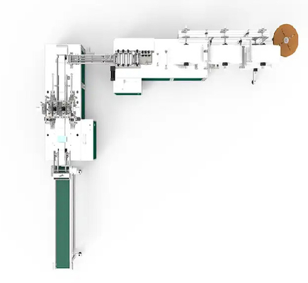 CE Certified Automatic Disposable 3-Layer Mask Machine 100 Pcs/Min