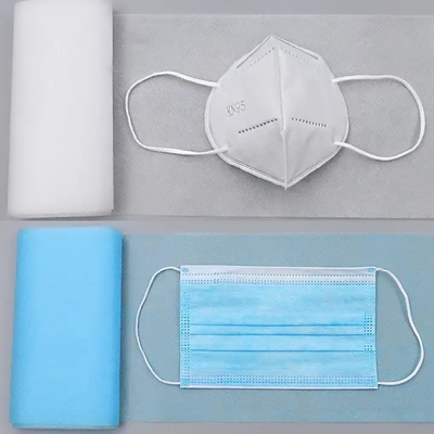 Biodegradable Pet Polyester Non Woven Spunbond Fabric For Medical Mask