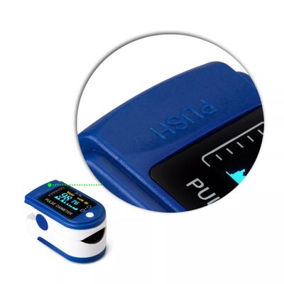 Portable 128*64 ABS Fingertip Pulse Oximeter Home Pulse Rate Monitor Oled Display