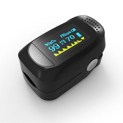 1.5V*2 49.5g Fingertip Pulse Oximeter ABS Heart Rate Monitor Finger Clip