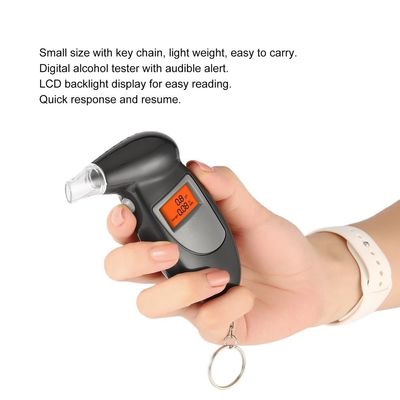 Police Grade Digital Alcohol Tester With Data Uploading Function