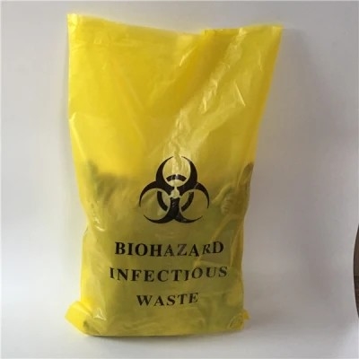 Heavy Duty Red Yellow Disposable Autoclave Biohazard Bags For Clinic