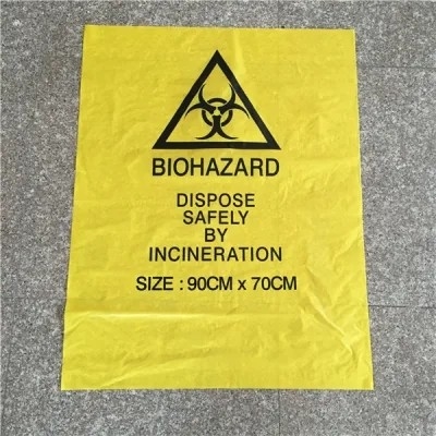 Heavy Duty Red Yellow Disposable Autoclave Biohazard Bags For Clinic