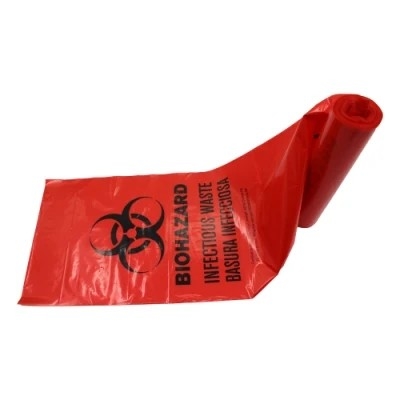 LDPE / HDPE Plastic Biomedical Waste Disposal Bags