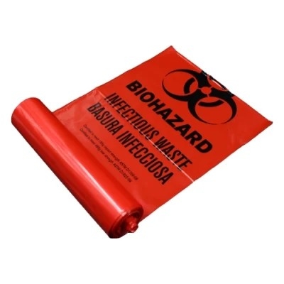 LDPE / HDPE Plastic Biomedical Waste Disposal Bags